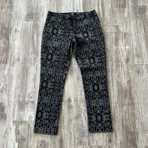 Mossimo Stretch dress pant, black and gray print, size 4 - mint condition